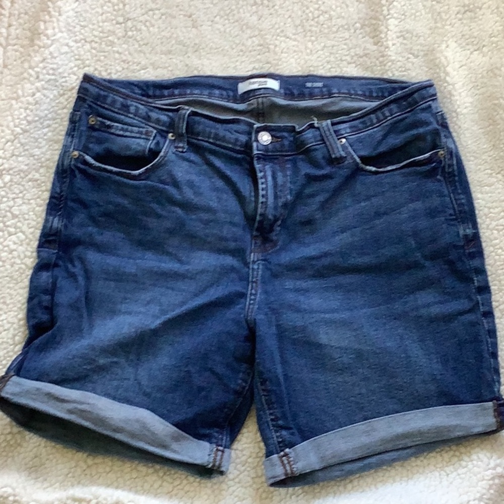 Women's Blue Denim Shorts